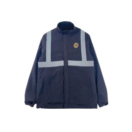 製造黑色長袖保安制服外套  保安外套  100%Nylon  反光帶外套設計  保安公司制服  兩件套  設計反光帶保安制服專門店 320T過膠他仕綸  D409 製造黑色長袖保安制服外套  保安外套  100%Nylon  反光帶外套設計  保安公司制服  兩件套  設計反光帶保安制服專門店 320T過膠他仕綸  D409